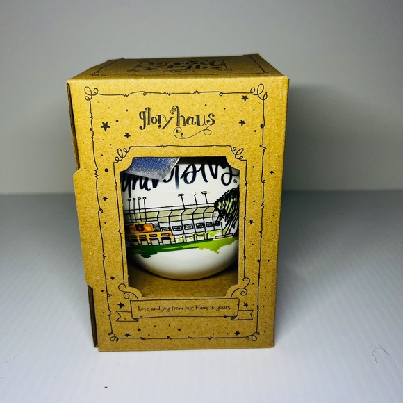 Auburn University War Eagle Christmas Ornament Glory Haus Kalyn Dunks Porcelain - Picture 13 of 16